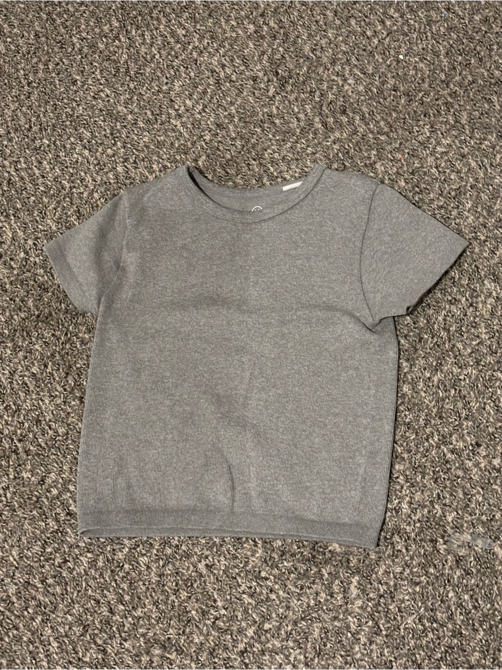 Gilly Hicks Heather Gray Short-Sleeve Crew Tee